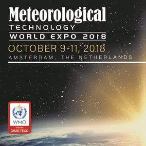 9, 10 y 11 de Octubre de 2018, Amsterdam RAI, Países Bajos: CAE en la Meteorological Technology World Expo