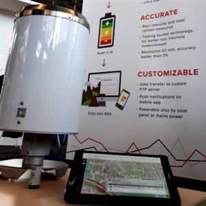 Amsterdam: presentado PG4i, el nuevo pluviómetro autónomo de CAE