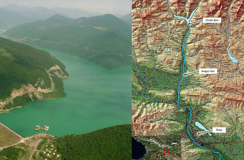 Dams: emergency plans, early warning and public safety systems. The case of Zhinvali in Georgia