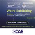 CAE in Amsterdam for Meteorological Technology World Expo and WMO TECO-2026