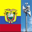 Warning system on the island of Luis Vargas Torres in Ecuador