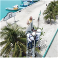 Installazioni alle Maldive