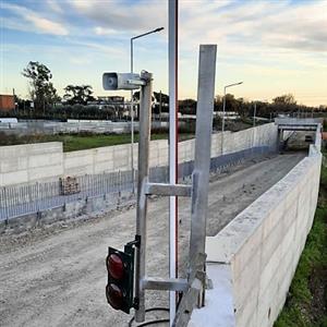 Sistema de alerta para pasos inferiores en el Municipio de Battipaglia