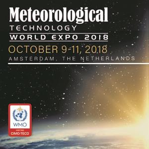 9, 10 y 11 de Octubre de 2018, Amsterdam RAI, Países Bajos: CAE en la Meteorological Technology World Expo