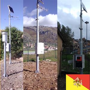 Región Sicilia: terminada la integración de la red de detección meteorológica con el proposito de protección civil