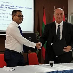 Maldives: green light to the expansion of the national meteorological monitoring network with 25 new stations and control centers