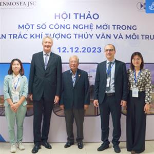 CAE en Vietnam en la jornada científica sobre “Nuevas Tecnologías de Monitoreo Hidrometeorológico y Ambiental”