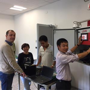 I tecnici vietnamiti nella sede CAE di Bologna per un corso di aggiornamento sulle nuove tecnologie