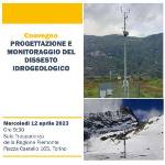 A Torino il convegno: “Progettazione e monitoraggio del dissesto idrogeologico”