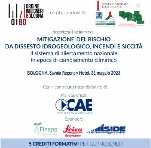 “MITIGAZIONE DEL RISCHIO DA DISSESTO IDROGEOLOGICO, INCENDI E SICCITÀ. Il sistema di allertamento nazionale in epoca di cambiamento climatico”