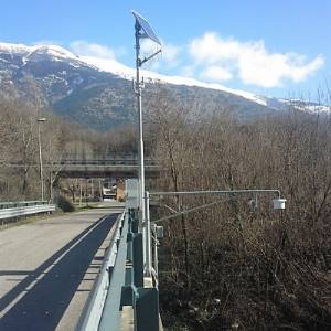 Hydrometeorological monitoring system of Lazio’s Region