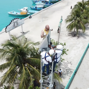 Installazioni alle Maldive