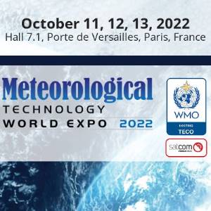 Join us at the Meteorological Technology World Expo 2022 | 11-13 Oct, Paris