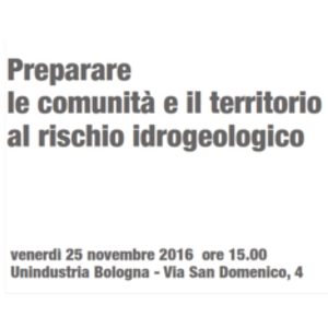 Rischio idrogeologico, prevenzione e resilienza