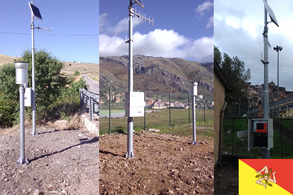 Regione Siciliana: completata l'integrazione della rete di rilevazione meteorologica ai fini di protezione civile