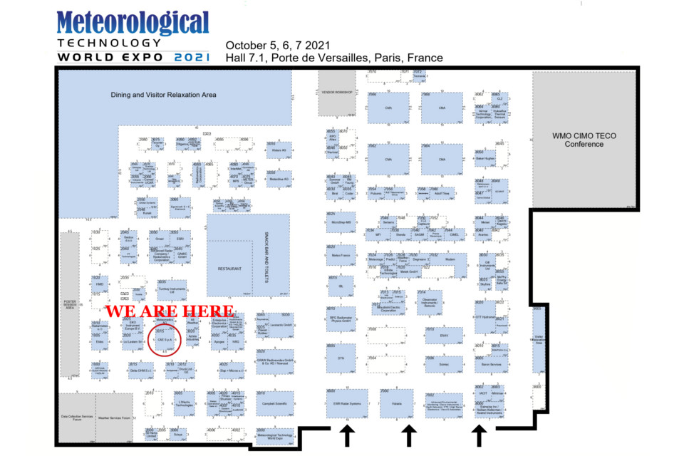 Join us at the Meteorological Technology World Expo 2021 | 5-7 Oct, Paris