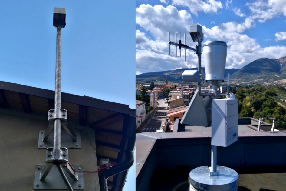 A Wireless Sensor Network (WSN) for the landslide in Castelnuovo di Campli (TERAMO)