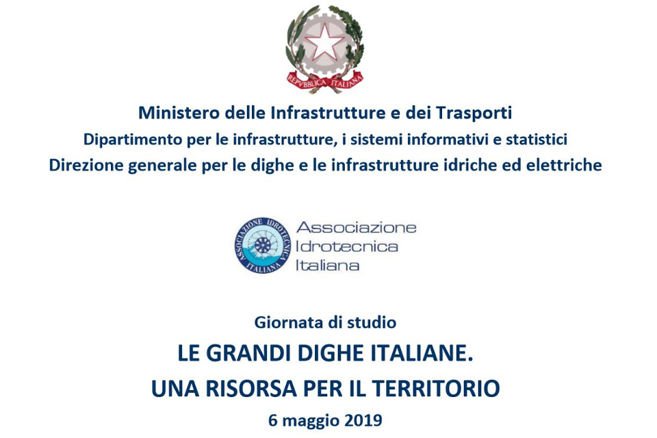 Grandi dighe italiane. Una risorsa per il territorio