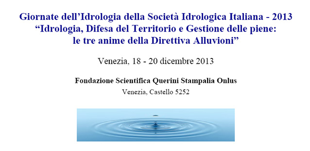 CAE is a sponsor of Giornate dell'Idrologia 2013