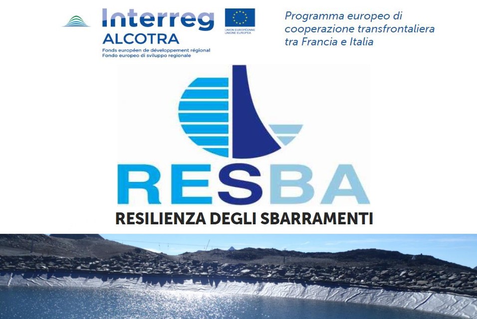 Dams and barriers between Italy and France: RESBA project promotes resilience and prevention’s culture