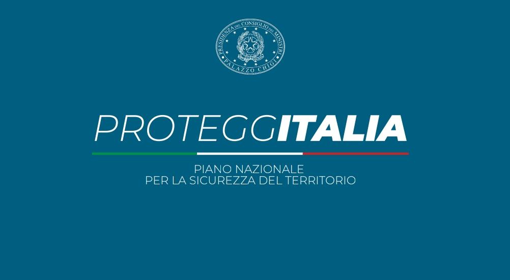 Presentato il piano PROTEGGITALIA: 10,8 miliardi di Euro in 3 anni per la sicurezza del territorio